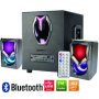 MICROLAB MICROLAB Microlab G101BT Aktivni zvucnici 2.1 11W (5W,2x3W) 3,5mm, SD, USB, FM, Bluetooth, daljinski, LED - slika 1