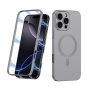 MS MOBILE 360 COLOR MagSafe Futrola za iPhone 16 Pro Max (6.9) siva (GKK case) - slika 1