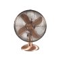 EUROLAMP Stoni ventilator, 30 cm, 50W, bakarni - slika 1
