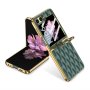 MS MOBILE RHOMBUS Futrola za Samsung F741B/F761B Galaxy Z Flip 6 5G/Z Flip 7 FE 5G zelena (GKK case) - slika 1