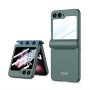 MS MOBILE SMOOTH LINE Futrola za Samsung F741B/F761B Galaxy Z Flip 6 5G/Z Flip 7 FE 5G tamno zelena (GKK case) - slika 1