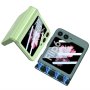 MS MOBILE SMOOTH LINE Futrola za Samsung F741B/F761B Galaxy Z Flip 6 5G/Z Flip 7 FE 5G tamno zelena (GKK case) - slika 4