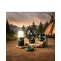 ISKRA ERO akumulatorski kamperski set, ventilator+lampe - slika 1