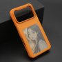 MS MOBILE SMART COVER Corning Glass Futrola za iPhone 17 Pro (6.3) narandžasta - slika 1