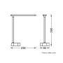 LEDVANCE Stona LED lampa 5.2W - slika 3