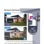 GEMBIRD CAM-IP6MP-EP5-36X *ZOOM GMB kamera 6mpix microSD iCSee xmeye pro app Two-way PTZ ip66,2x3.6mm - slika 1