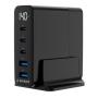 GEMBIRD TA-UC-2A3C-PD140-01-BK 5-port 140 W GaN USB fast charger, black - slika 2