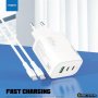 MOXOM MX-HC158 QC3.0 65W Type-C na Type-C punjač beli - slika 3