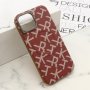 SUPERIOR MONOGRAM MagSafe Futrola za iPhone 15 (6.1) crvena - slika 1