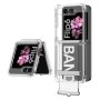 MS MOBILE CLEAR STRAP Futrola za Samsung F741B/F761B Galaxy Z Flip 6 5G/Z Flip 7 FE 5G bela (GKK case) - slika 1