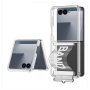 MS MOBILE CLEAR STRAP Futrola za Samsung F751B Galaxy Z Flip 7 5G bela (GKK case) - slika 1