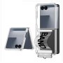 MS MOBILE CLEAR STRAP Futrola za Samsung F751B Galaxy Z Flip 7 5G crna (GKK case) - slika 1