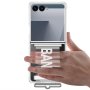 MS MOBILE CLEAR STRAP Futrola za Samsung F751B Galaxy Z Flip 7 5G crna (GKK case) - slika 5