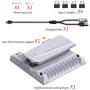 Dobe Stalak za PS5/PS5 SLIM multifunkcionalni TP5-3537B beli - slika 5