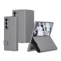 MS MOBILE LEATHER Futrola za Samsung F956B Galaxy Z Fold 6 5G siva (GKK case) - slika 1