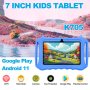 Wintouch K705 7'' tablet za decu beli / plava futrola - slika 4