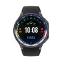 MS MOBILE DT Watch X Smart Watch crni (crna silikonska i braon kožna narukvica) - slika 2