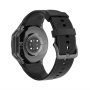 MS MOBILE DT Watch X Smart Watch crni (crna silikonska i braon kožna narukvica) - slika 4