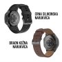 MS MOBILE DT Watch X Smart Watch crni (crna silikonska i braon kožna narukvica) - slika 5