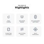 MOTOROLA Moto Watch 40 Smart Watch crni - slika 5