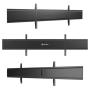 ONKRON Dual Screen VESA Panel Accessory for TS1881 Mobile TV Stand up to 90.9 kg, Black - slika 2