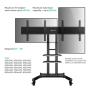 ONKRON Dual Screen VESA Panel Accessory for TS1881 Mobile TV Stand up to 90.9 kg, Black - slika 4