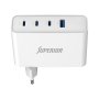 SUPERIOR SU-10001ACCC 100W GaN Fast PD + USB kućište punjača belo - slika 2