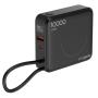 GEMBIRD PB10-WPC15-LCD-01 20 W prenosni punjač sa brzim punjačem i bežičnim punjačem, 10000 mAh, crni - slika 1