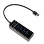 KETTZ USB HUB 3.0 4 Porta KT-HUSB.34 - slika 1