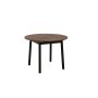 HANAH HOME Trpezarijski sto Oliver Walnut Black OUTLET - slika 1