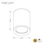 HOME LIGHT Talia 99 Spot lampa crna - slika 2