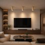 HOME LIGHT Talia 88 Spot lampa zlatna - slika 2