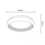 HOME LIGHT Solea 112 CCT LED plafonjera - slika 3
