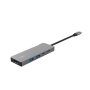 TRUST Adapter DALYX 5-IN-1 MULTIPORT/alu/siva - slika 2