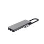 TRUST Adapter DALYX 5-IN-1 MULTIPORT/alu/siva - slika 3
