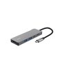 TRUST Adapter DALYX 5-IN-1 MULTIPORT/alu/siva - slika 1