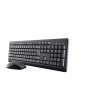 TRUST Tastatura+miš Primo bežični set/US/crna - slika 1