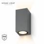 HOME LIGHT PL-275 Zidna svetiljka Antracit - slika 1