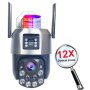 GMB CAM-IP6MP-EP5-12X ZOOM kamera 6 mpix microSD iCSee xmeye pro Two-way PTZ ip66,2x3.6mm - slika 1