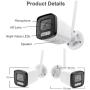 GMB CAM-IP5MP-B6-5X kamera 5 mpx microSD iCSee xmeye app Two-way voice Bullit ip66 2.8-12mm - slika 4