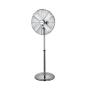 EUROLAMP Stojeći ventilator 40cm 50W Inox - slika 1