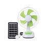 EUROLAMP Stoni punjivi ventilator sa solarnim panelom i LED lampom - slika 2
