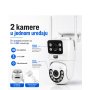 PROSTO IP Wi-Fi dual kamera 2x3.0MP, IR20m - slika 5