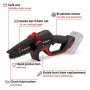 EINHELL GP-PS 18/20 Li BL-Solo akumulatorska lančana testera za orezivanje, bez baterije i punjača, 18V 4600080 - slika 2
