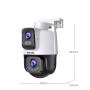TENDA Kamera CH10 2x5MP Dual-Lens Linkage Outdoor Wi-Fi /Tilt - slika 5