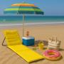 Lemon Planet Ležaljka sklopiva za plažu 150x52cm žuta LP-720000 - slika 1