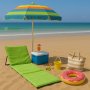 Lemon Planet Ležaljka sklopiva za plažu 150x52cm zelena LP-720000Z - slika 1