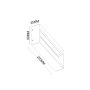 HOME LIGHT PL-269 LED Zidna svetiljka Bela - slika 3
