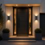 HOME LIGHT PL-601L LED Zidna svetiljka Antracit - slika 2