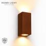 HOME LIGHT W10412 LED Zidna svetiljka Corten - slika 1